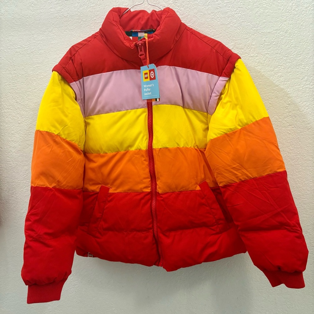Lego x Target Multicolor Puffer Jacket